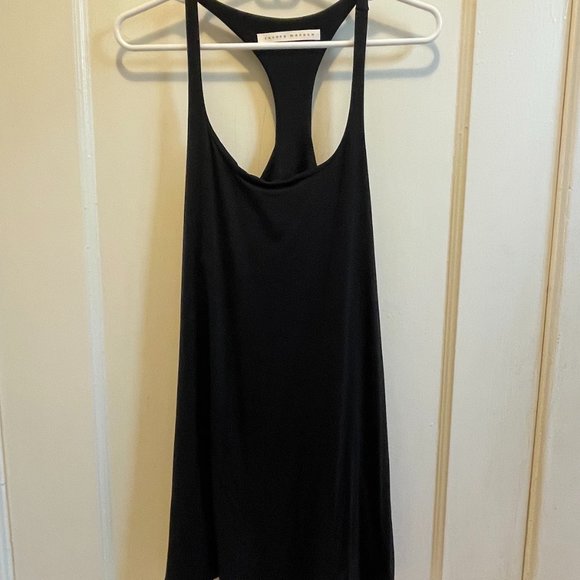 Susana Monaco Black Racerback Mini Dress - Picture 1 of 3